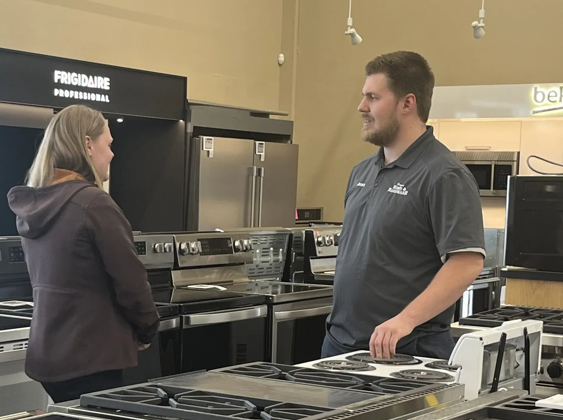 Appliance Shopping with Customer